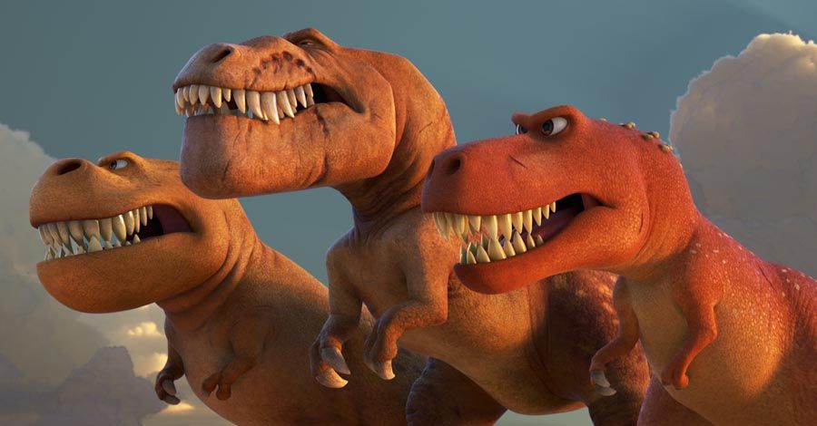 Sam Elliott, Anna Paquin & A.J. Buckley Bring 'The Good Dinosaur's' T ...