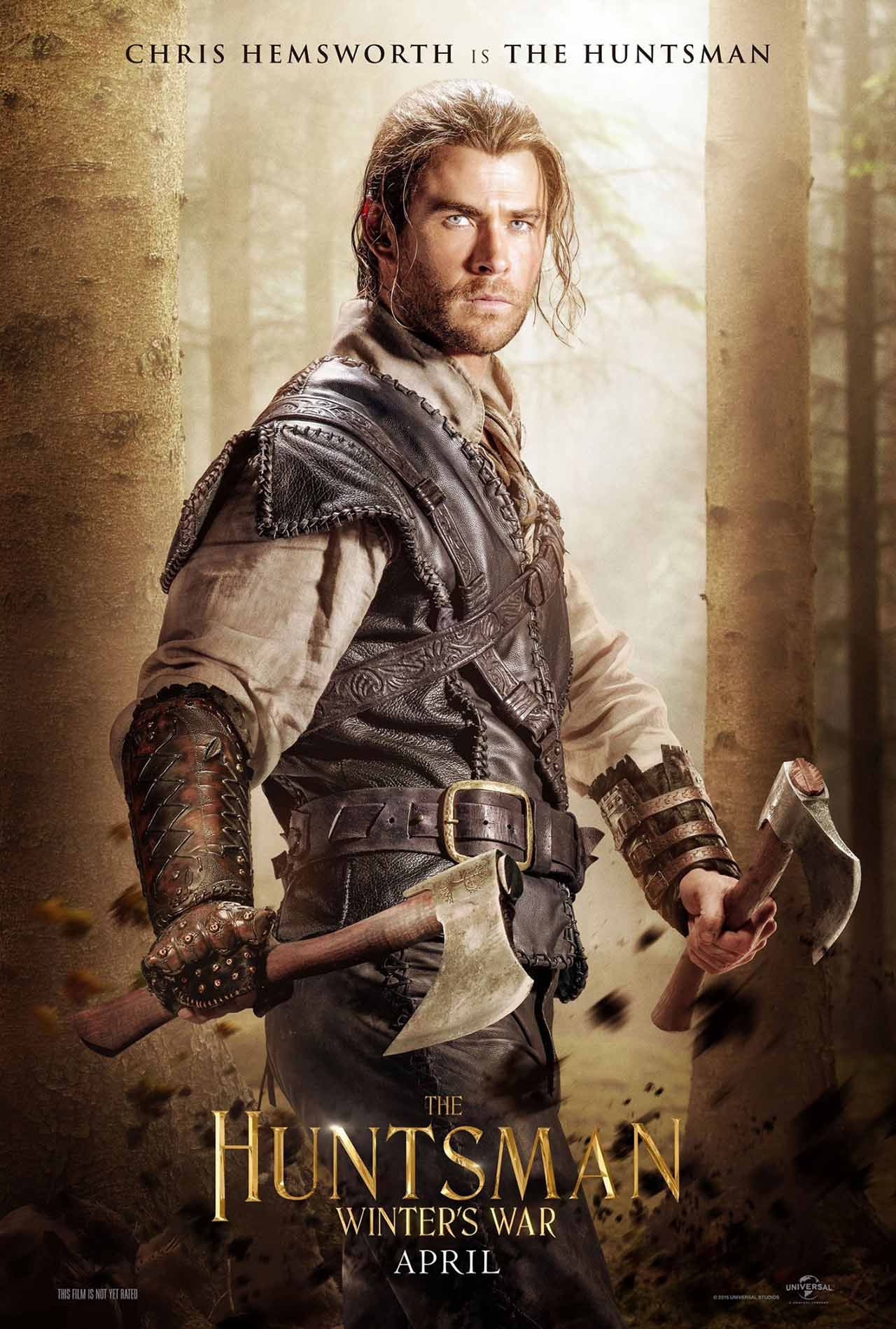 Hemsworth Prepares For War In New 'Huntsman' Character Poster