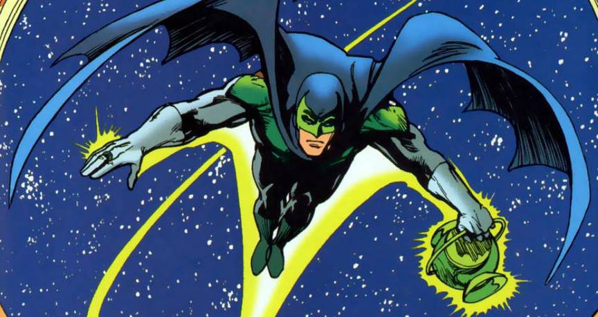 Batman as Green Lantern