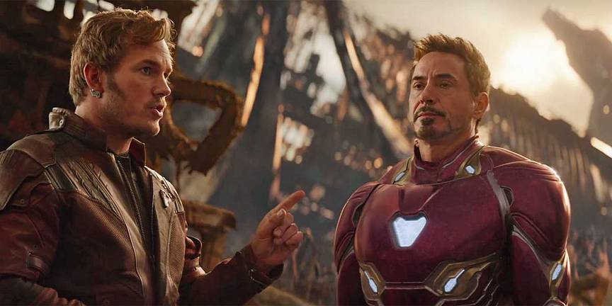 Star Lord & Tony Stark 