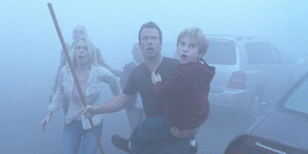 The storyline of The Mist provides a philosophy that being present is not the same as being accounted for is.