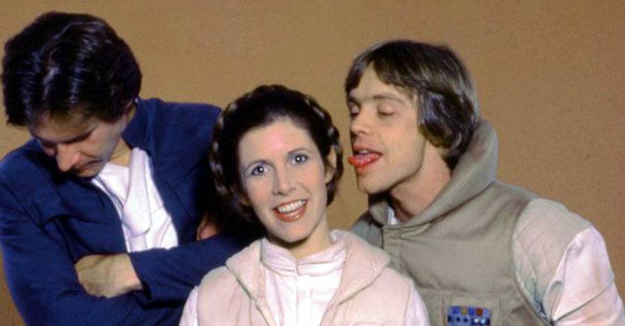 Luke And Leia Kiss